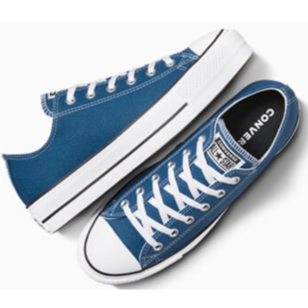 Converse Women's Classic Blue Low-Top Sneakers